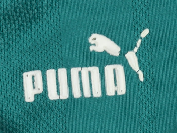 Puma Men's Green Football Jersey, Size Regular