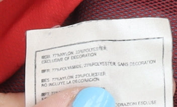 Nike Men's Red Short Sleeve Activewear Top L