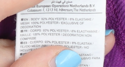 Nike Women’s Purple Long Sleeve Running Top S