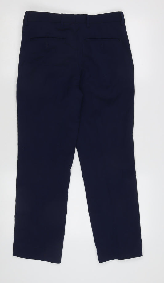 Next Men's Blue Suit Trousers, 30 Waist, Business Attire