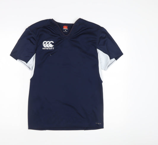 Canterbury Unisex Blue Athletic Rugby Shirt M