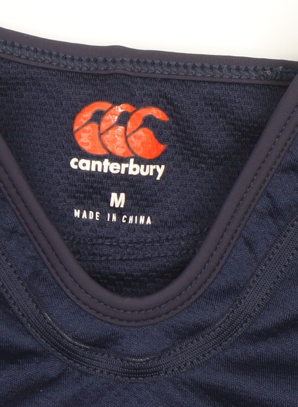 Canterbury Unisex Blue Athletic Rugby Shirt M