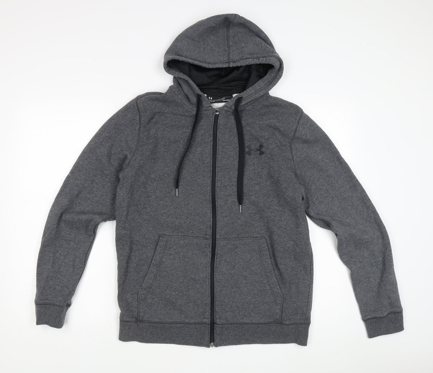 Under Armour Men's Grey Full Zip Hoodie M