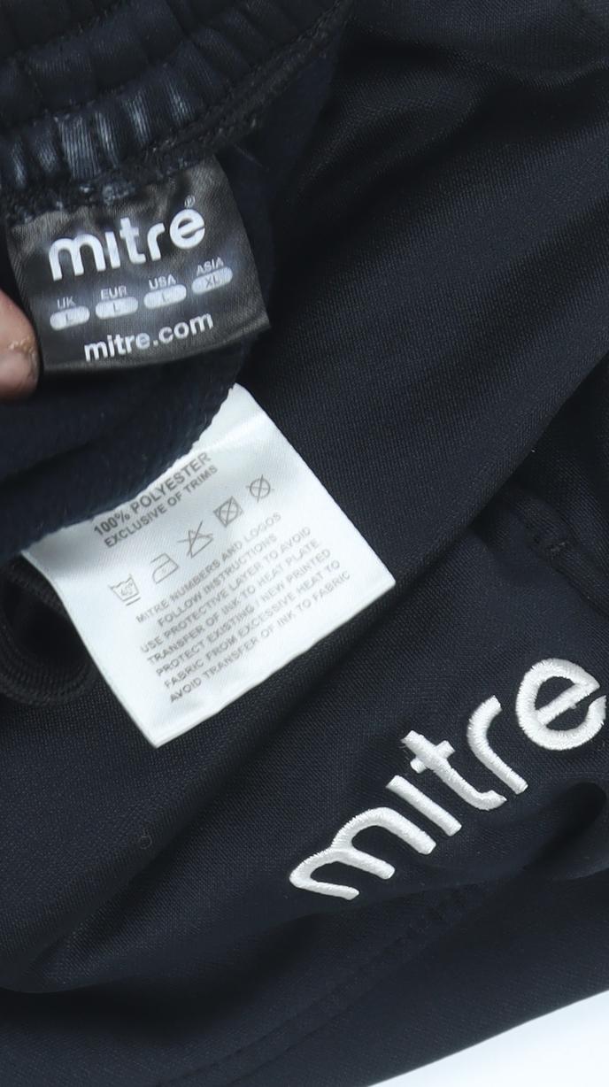 Mitre Men's Black Jogger Trousers, 4XL Size