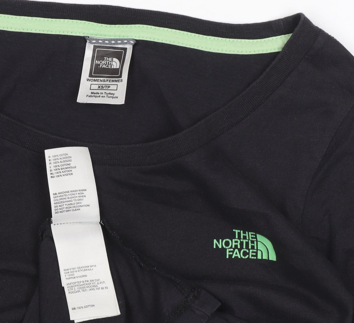 The North Face Women's Black XS Slim T-Shirt