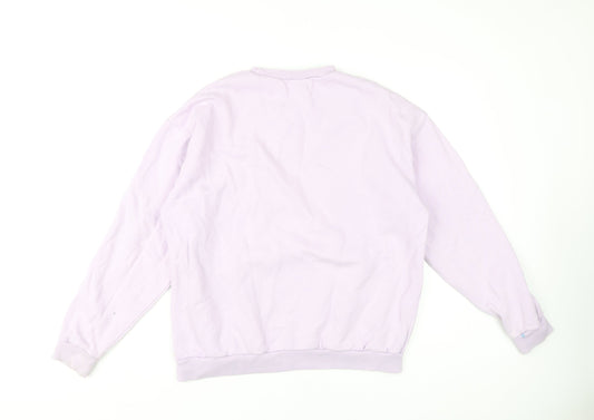 Local Heroes Women's Purple Crew Neck Sweatshirt M