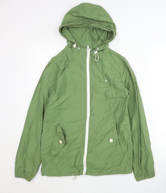 Jack Wills Women’s Green Windbreaker Jacket Size 8