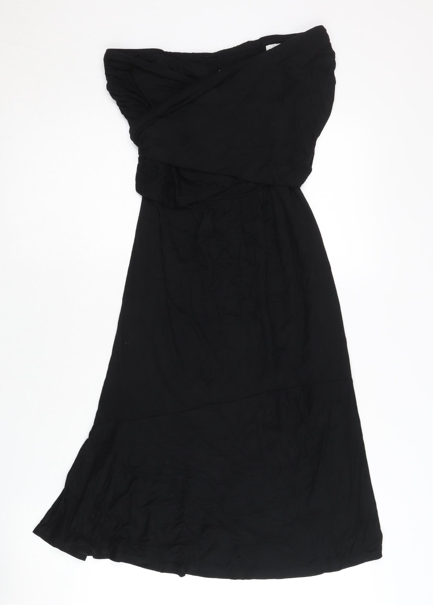 Boden Women's Black Off-the-Shoulder Midi Dress