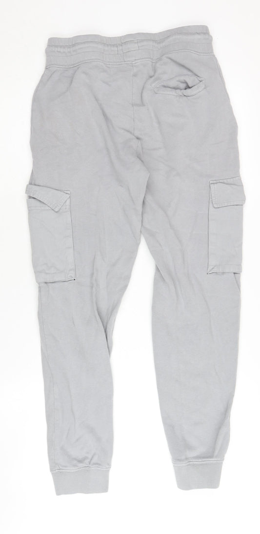 Topman XS Grey Jogger Trousers for Men
