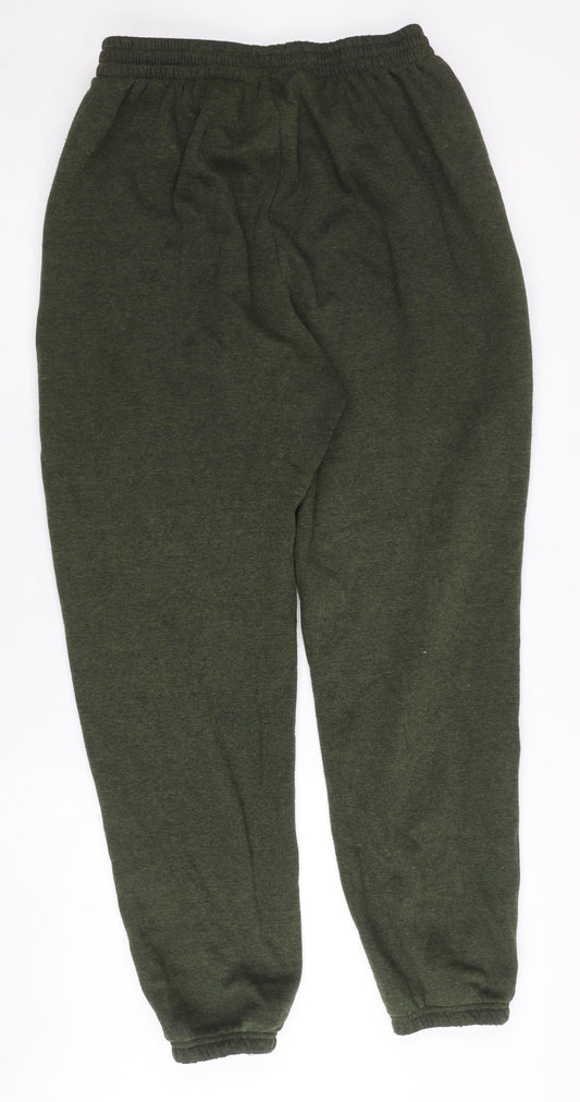 Slazenger Men's Green Jogger Trousers, Size L