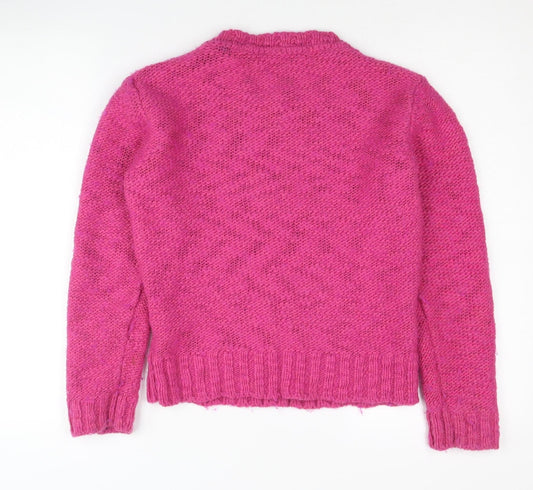 Joules Women's Pink Pullover Jumper Size 10
