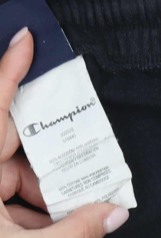 Champion Teens Black Jogger Trousers, Size L
