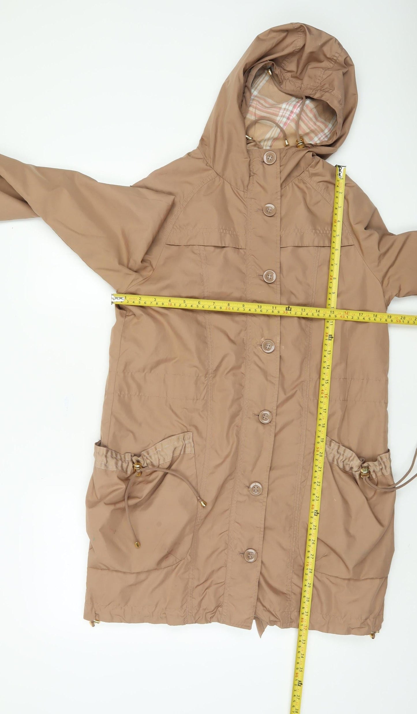 Joules Women's Brown Parka Jacket Size 10