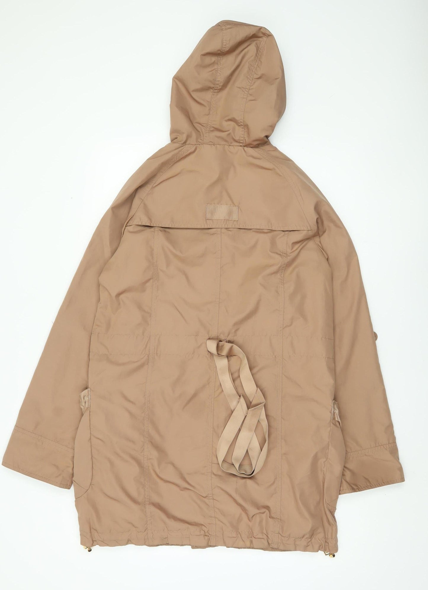 Joules Women's Brown Parka Jacket Size 10