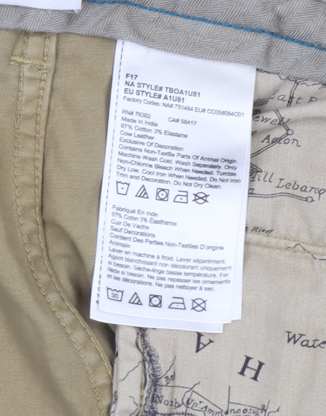 Timberland Men's Beige Chino Trousers L 36W 34L