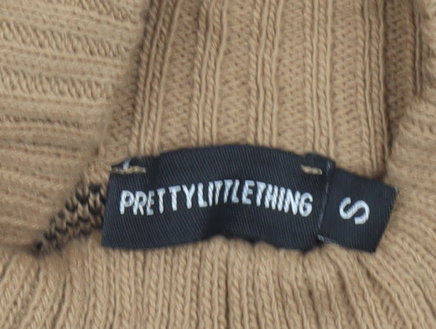 Additional view of PRETTYLITTLETHING Women's Brown Animal Print jumper S