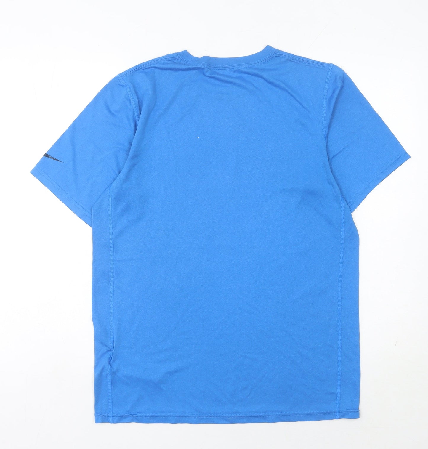 Nike Men's Blue Sports T-Shirt Small