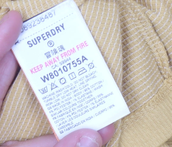 Superdry Yellow Women's Shirt Dress Size 16