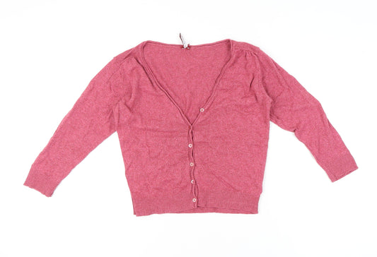 White Stuff Women's Red Cardigan Size 10