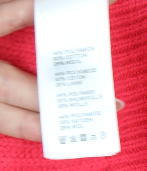 Additional view of Hush Women's Red High Neck Pullover XL