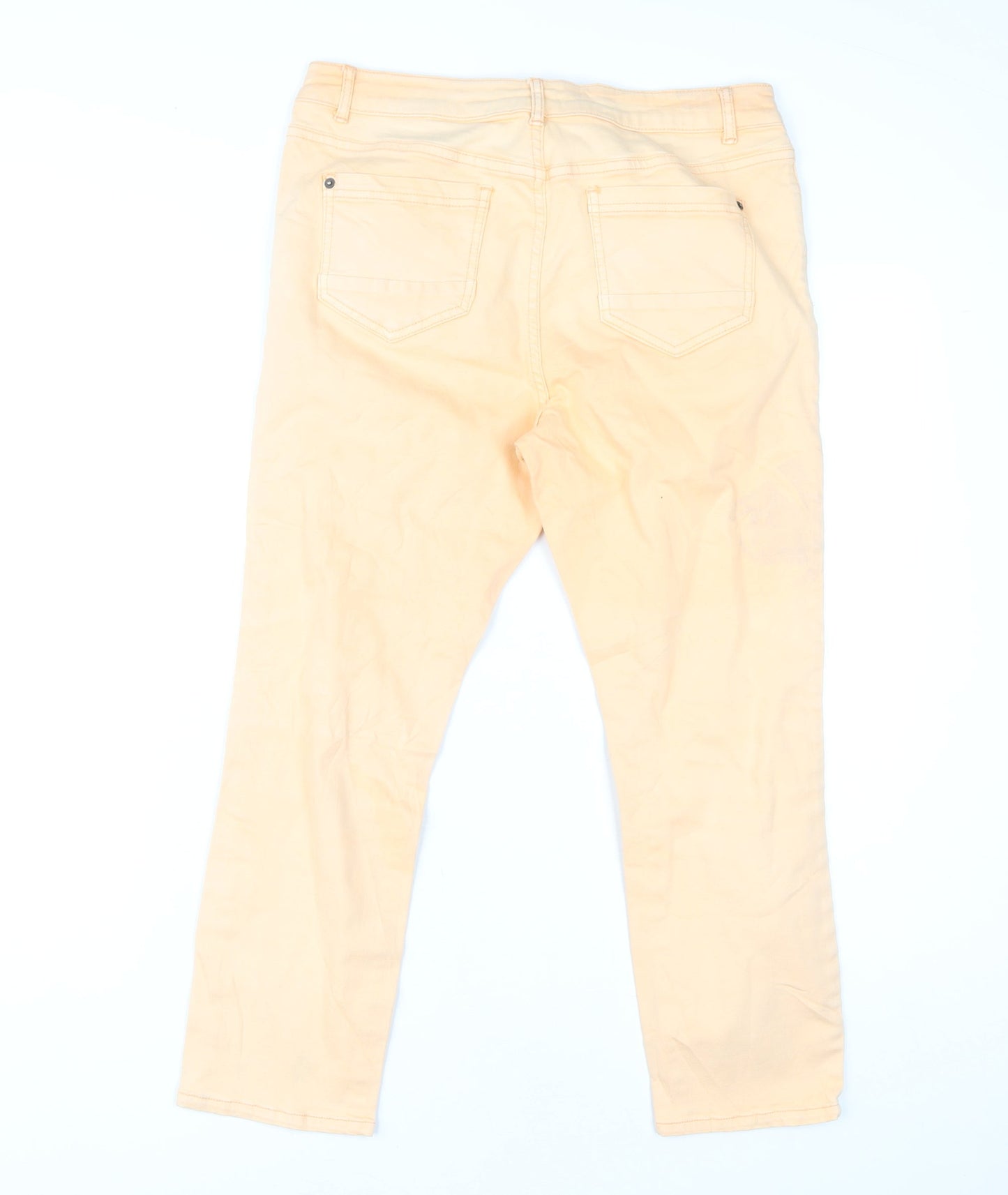 White Stuff Beige Straight Women's Jeans Size 14
