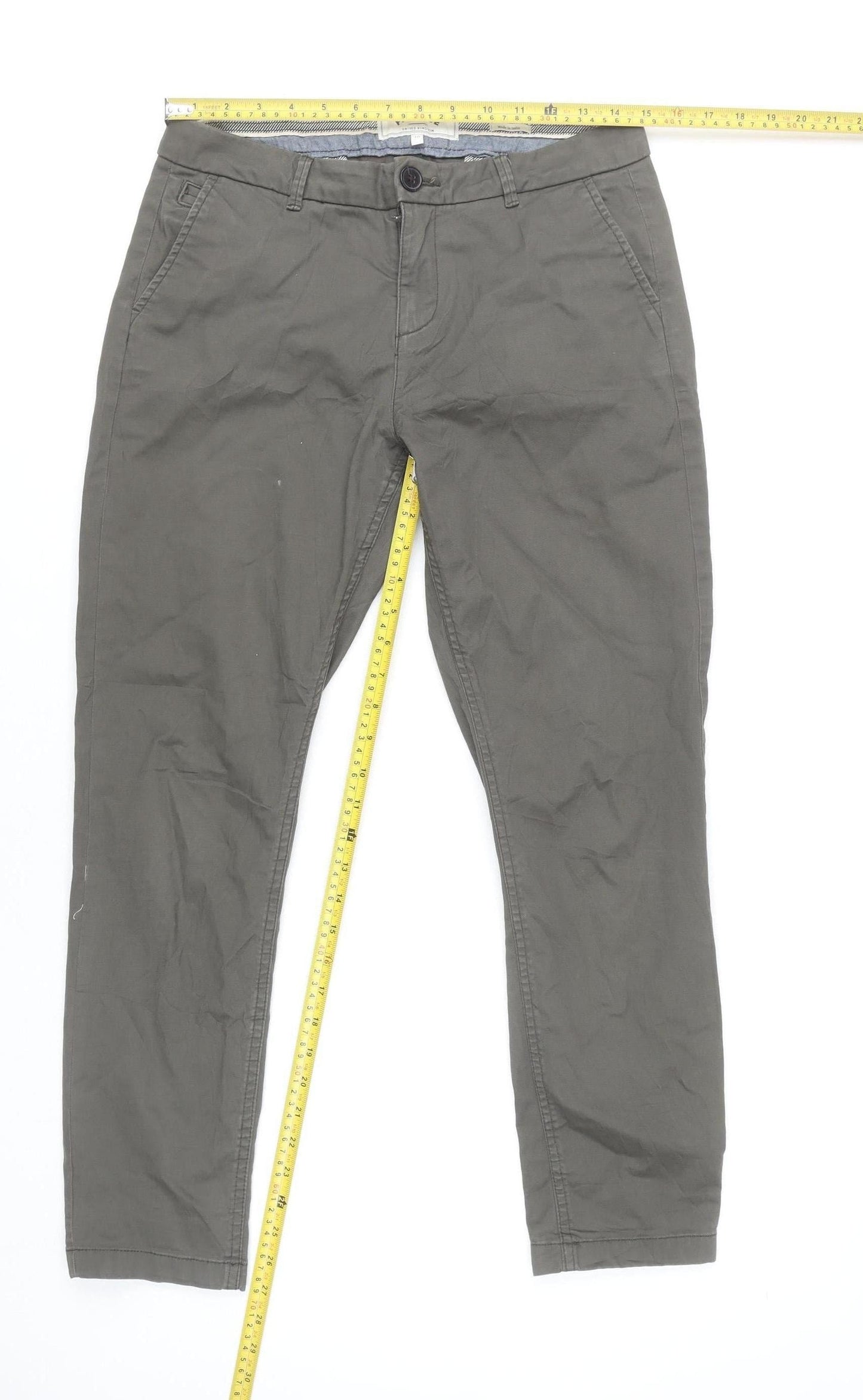 FatFace Women's Green Chino Trousers Size 10