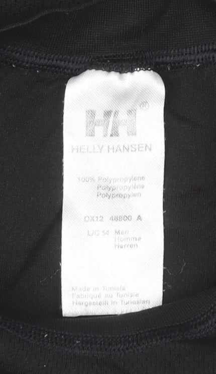 Helly Hansen Unisex Black Long Sleeve Pullover L