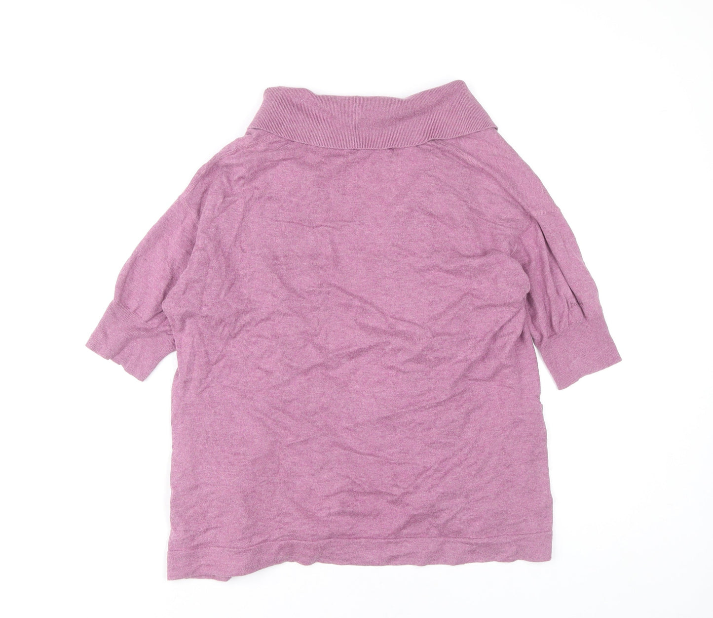 Fat Face Women's Pink Open Front Cardigan Size 12 Cotton