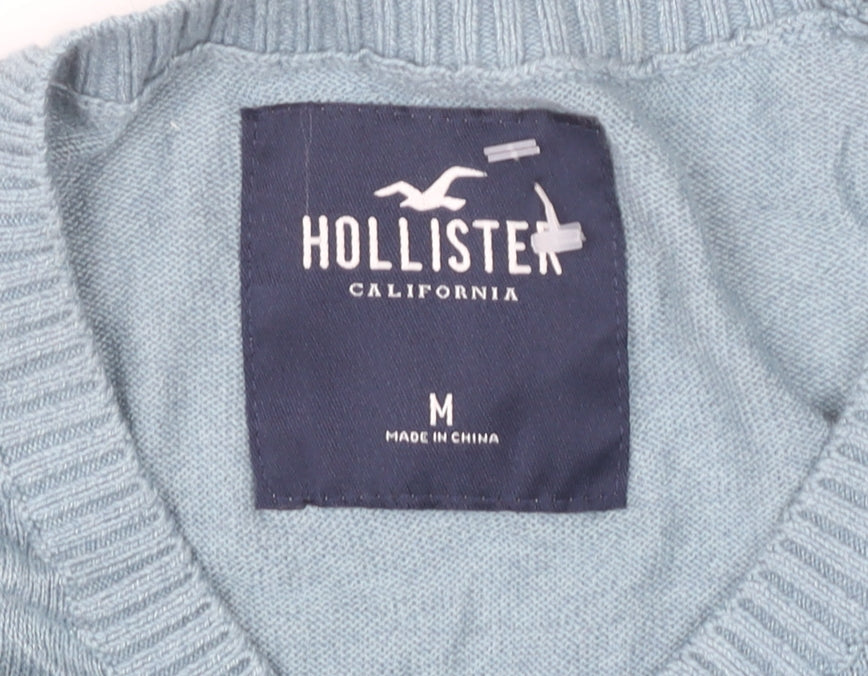 Hollister Men's Blue M Pullover Jumper Crew Neck