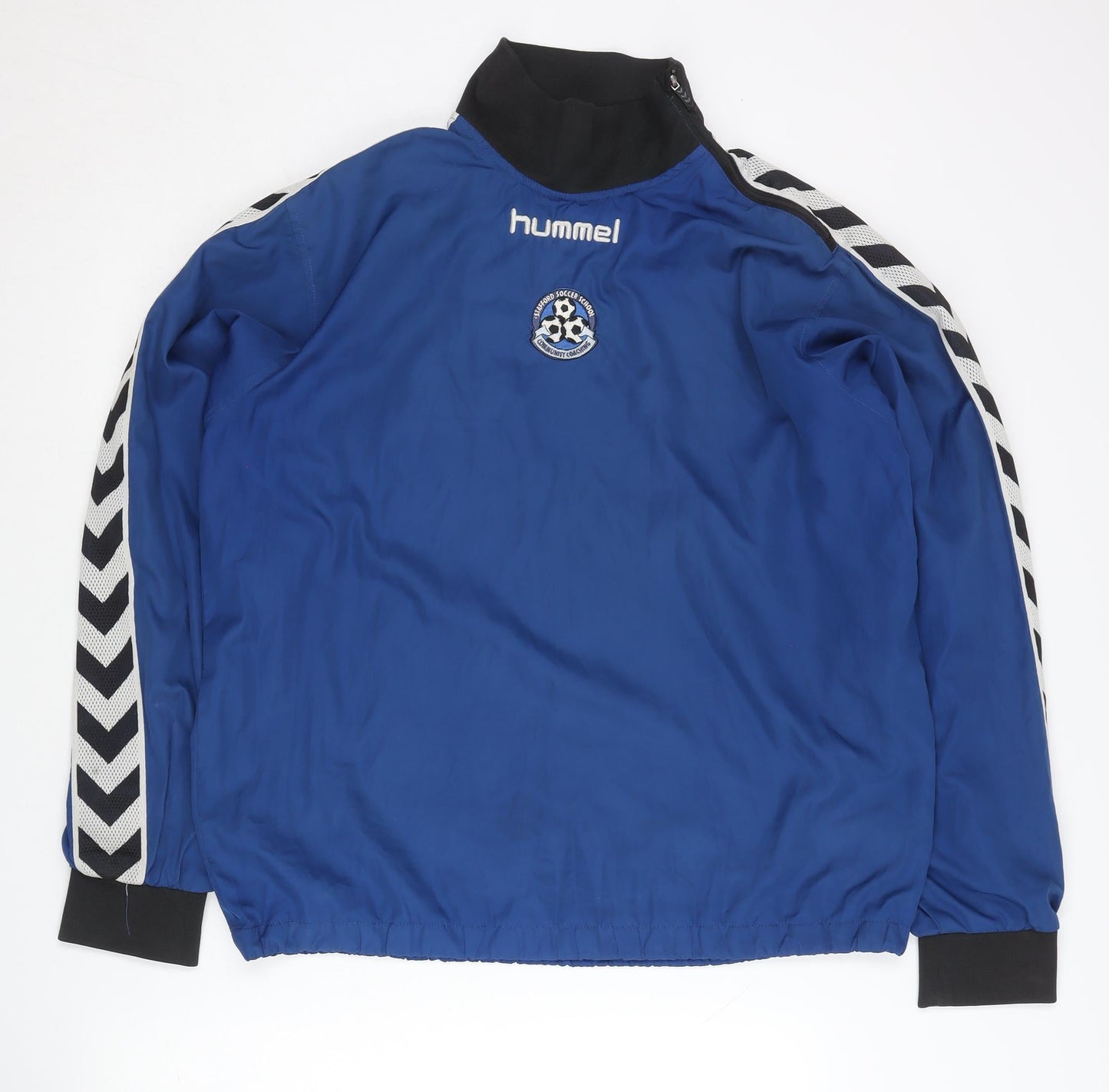 Hummel Men's Blue Track Jacket Medium