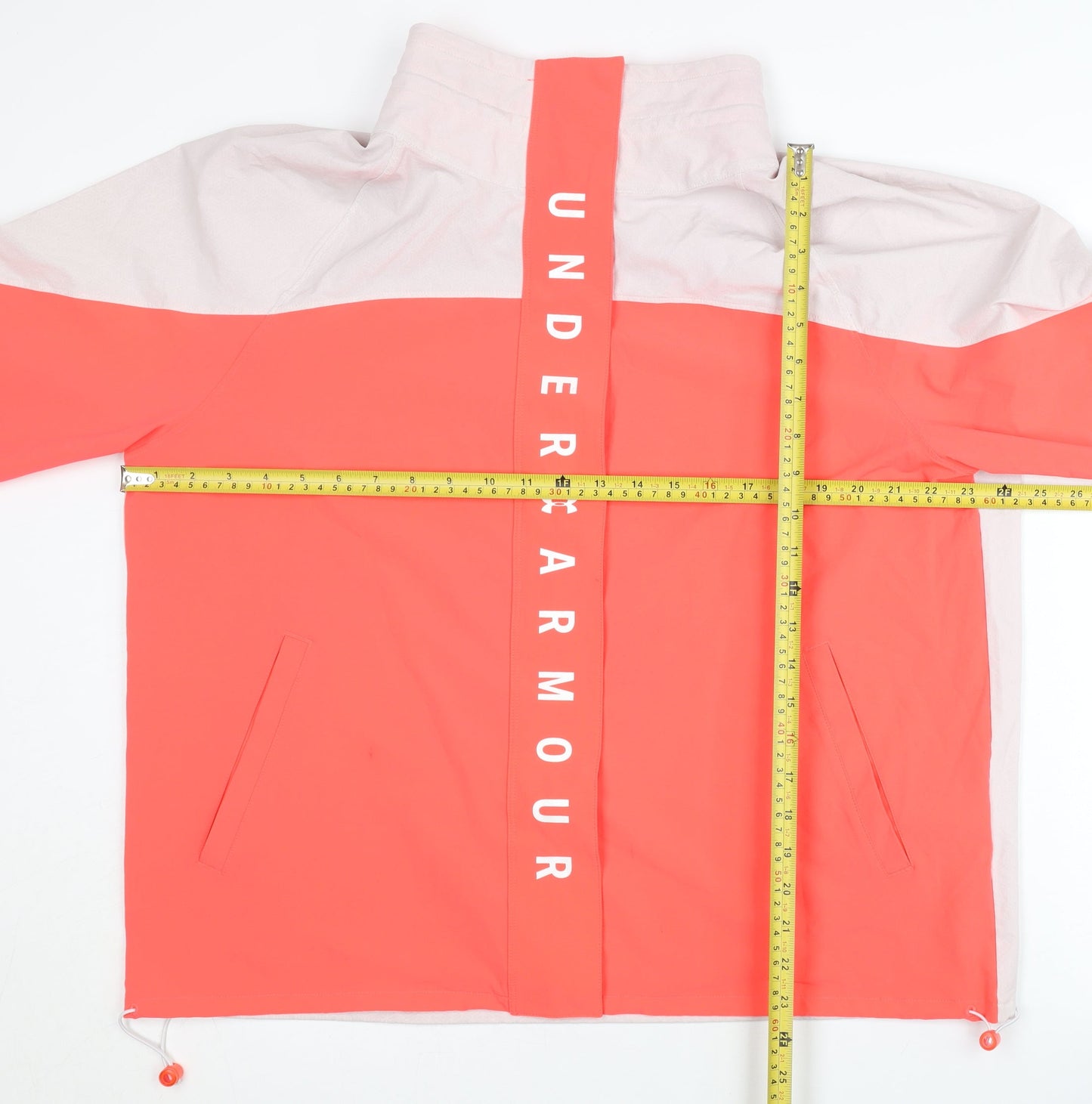 Under Armour Women's Pink XL Windbreaker Jacket