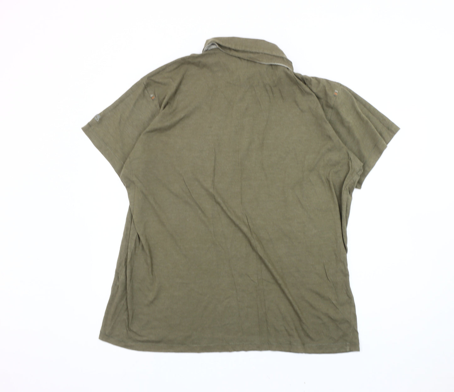 Craghoppers Men’s Green 2XL Polo Shirt Short Sleeve Outdoor Hiking