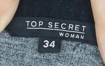 Top Secret Women Black Floral Embroidered Tunic Blouse Size 6