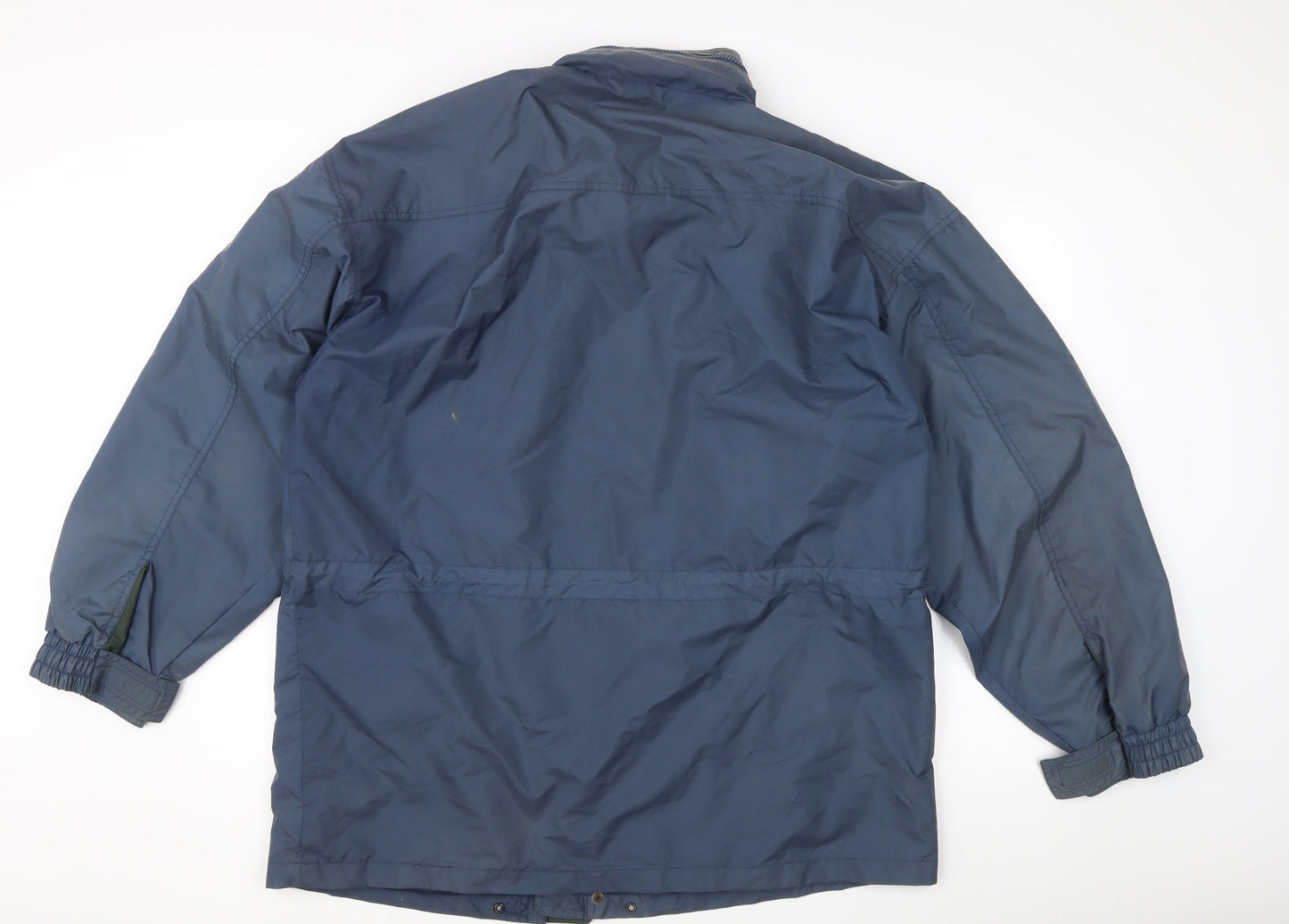 Hawkshead Men’s Blue L Parka Jacket Water Resistant Hiking Outdoor