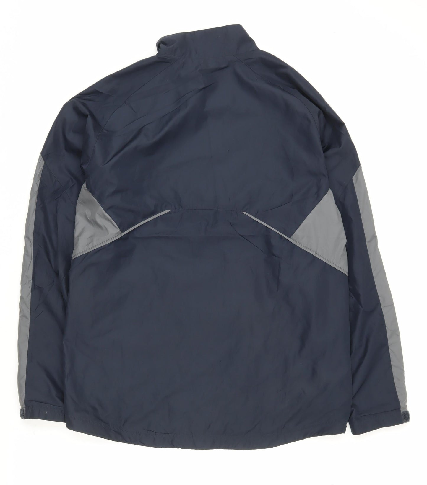 Nike Men’s Blue L Windbreaker Jacket Full Zip Lightweight Sports