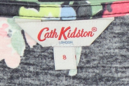 Cath Kidston Women's Multicoloured Floral A-Line Dress Size 8