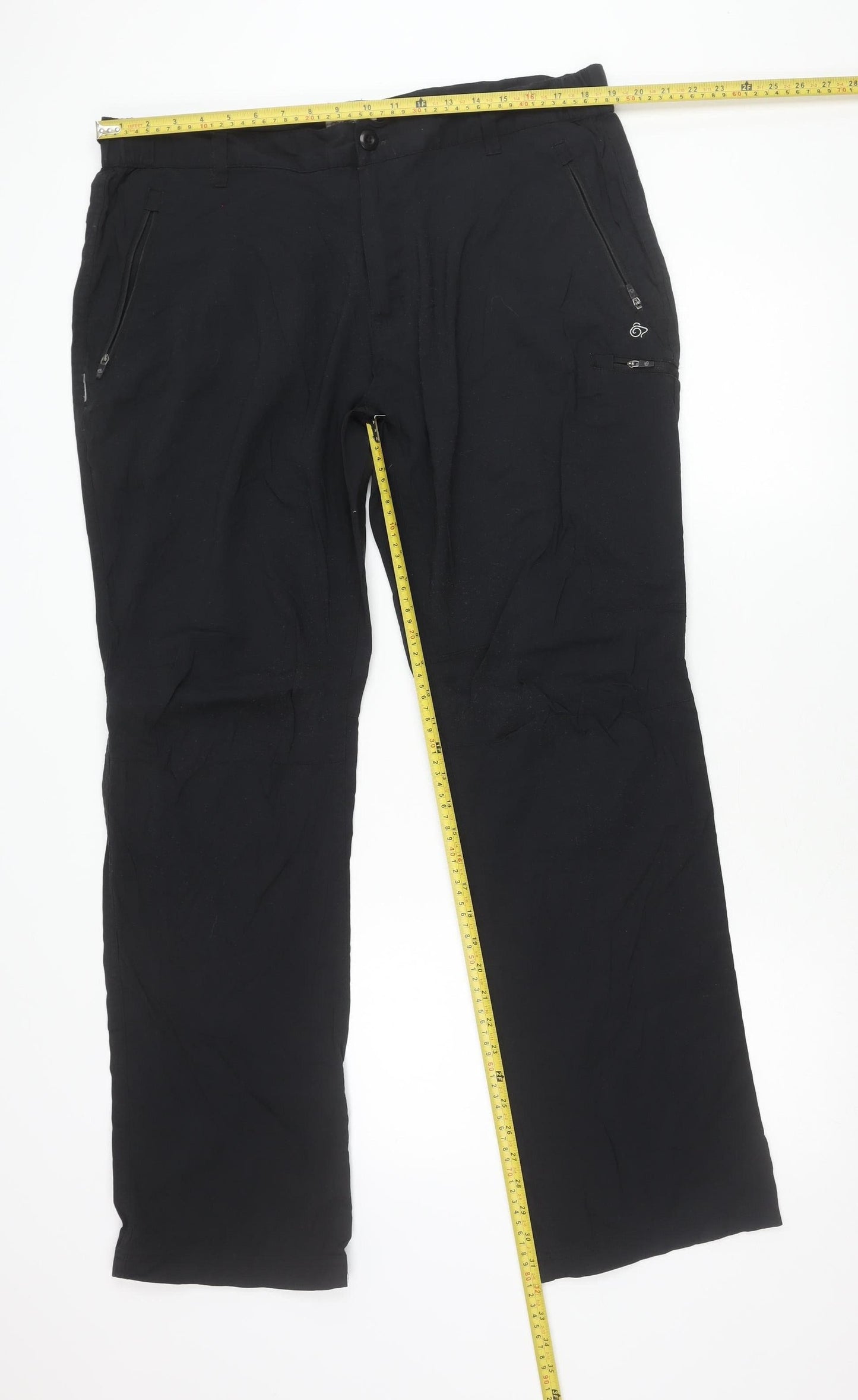 Craghoppers Men's Black Cargo Trousers 40in Waist 32in Leg Outdoor