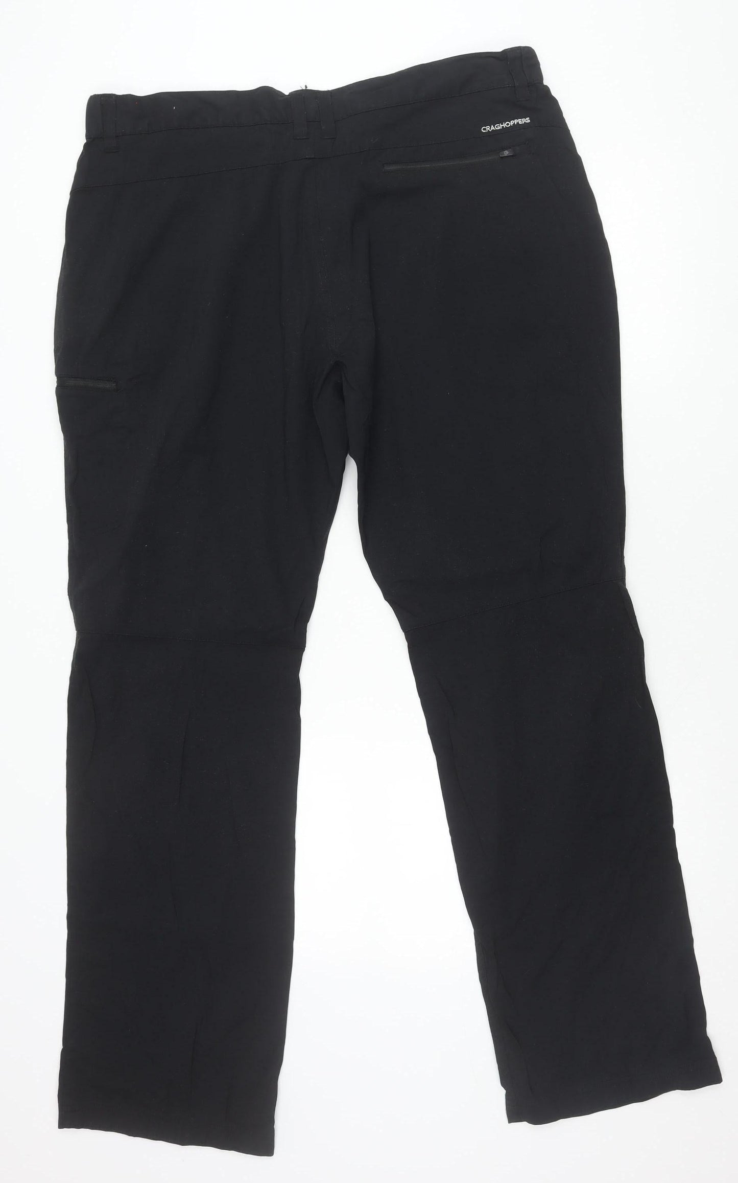 Craghoppers Men's Black Cargo Trousers 40in Waist 32in Leg Outdoor