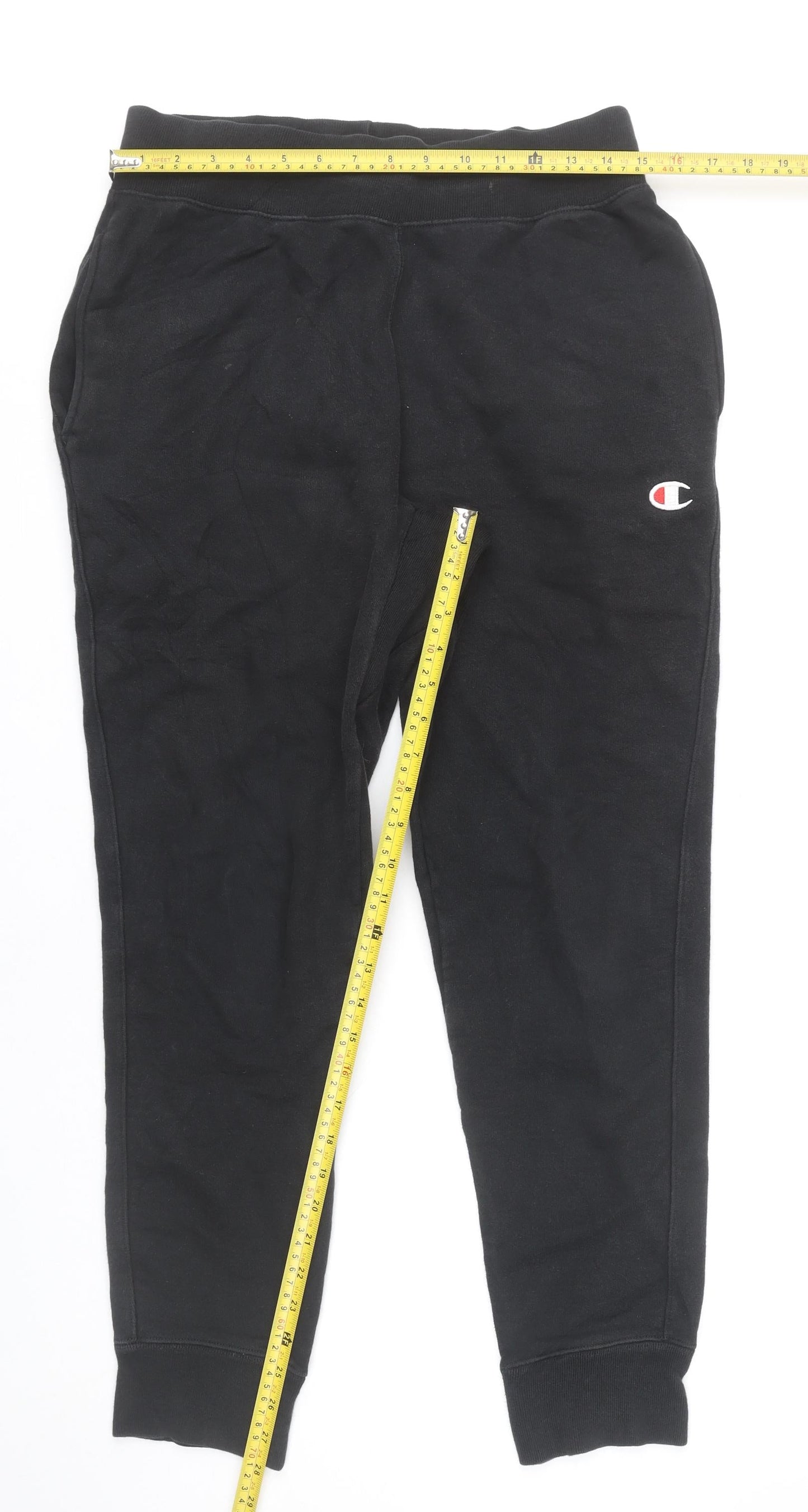 Champion Men's Black Medium Reverse Weave Jogger Trousers