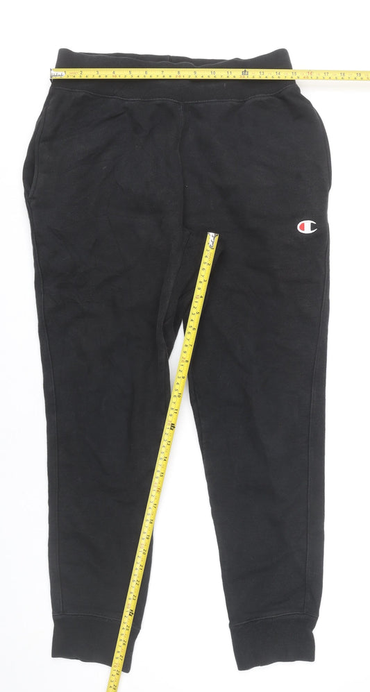 Champion Men's Black Medium Reverse Weave Jogger Trousers