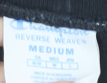 Champion Men's Black Medium Reverse Weave Jogger Trousers