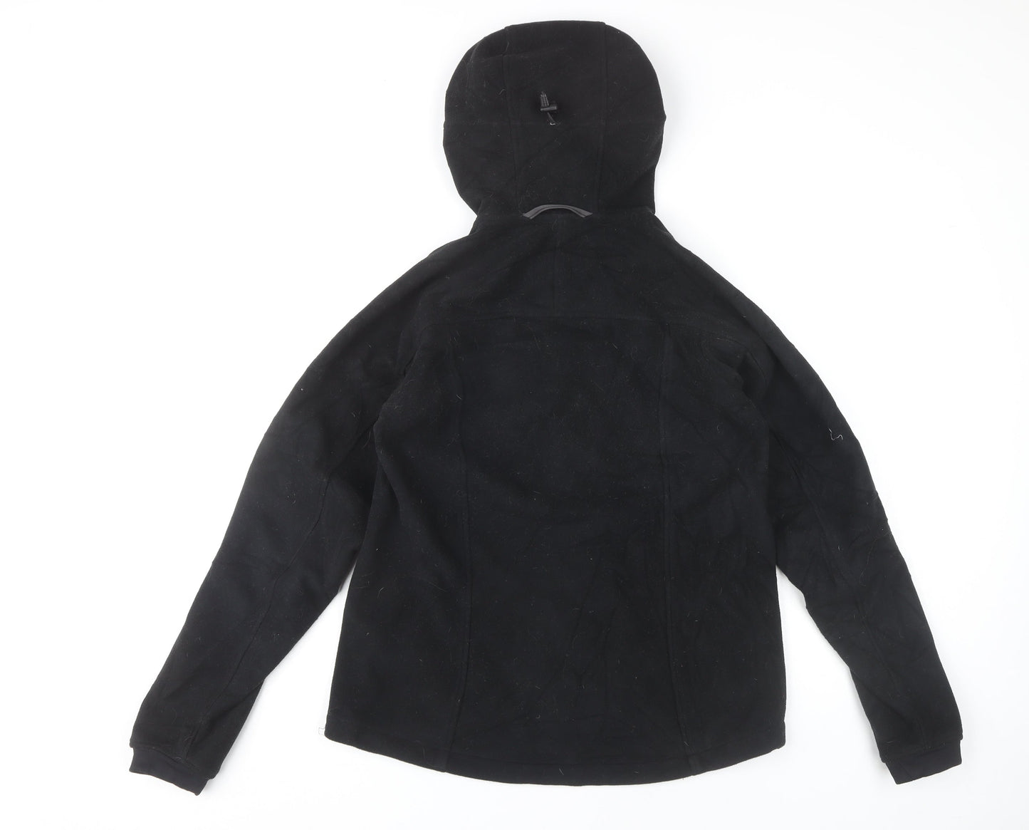Haglöfs Women’s Black Soft Shell Jacket S Hooded Windproof Outdoor