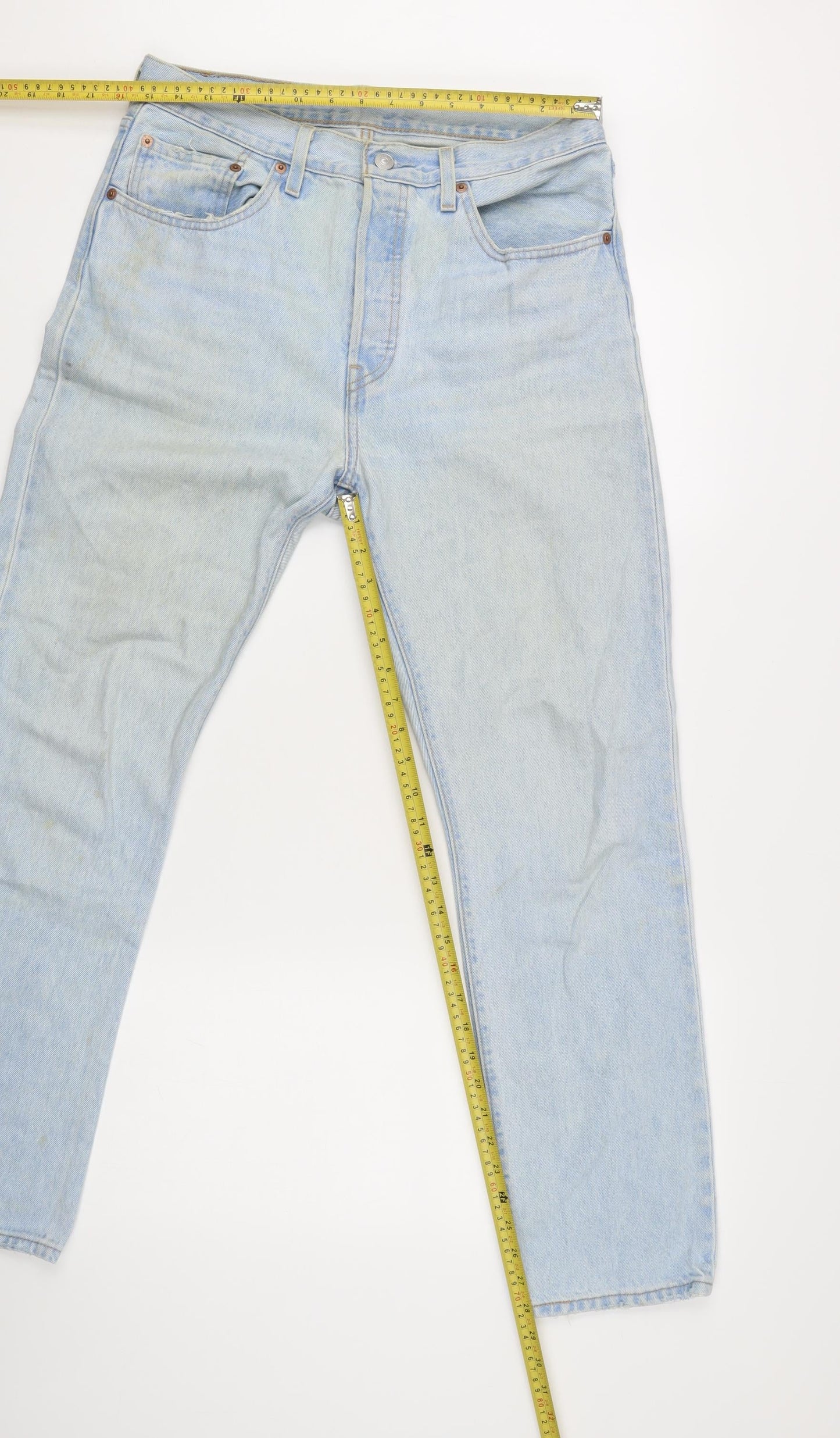 Levi's 501 Men's Blue Vintage Straight Leg Jeans W36 L30