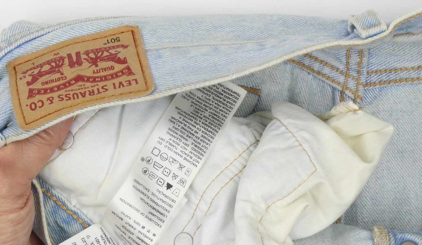 Levi's 501 Men's Blue Vintage Straight Leg Jeans W36 L30