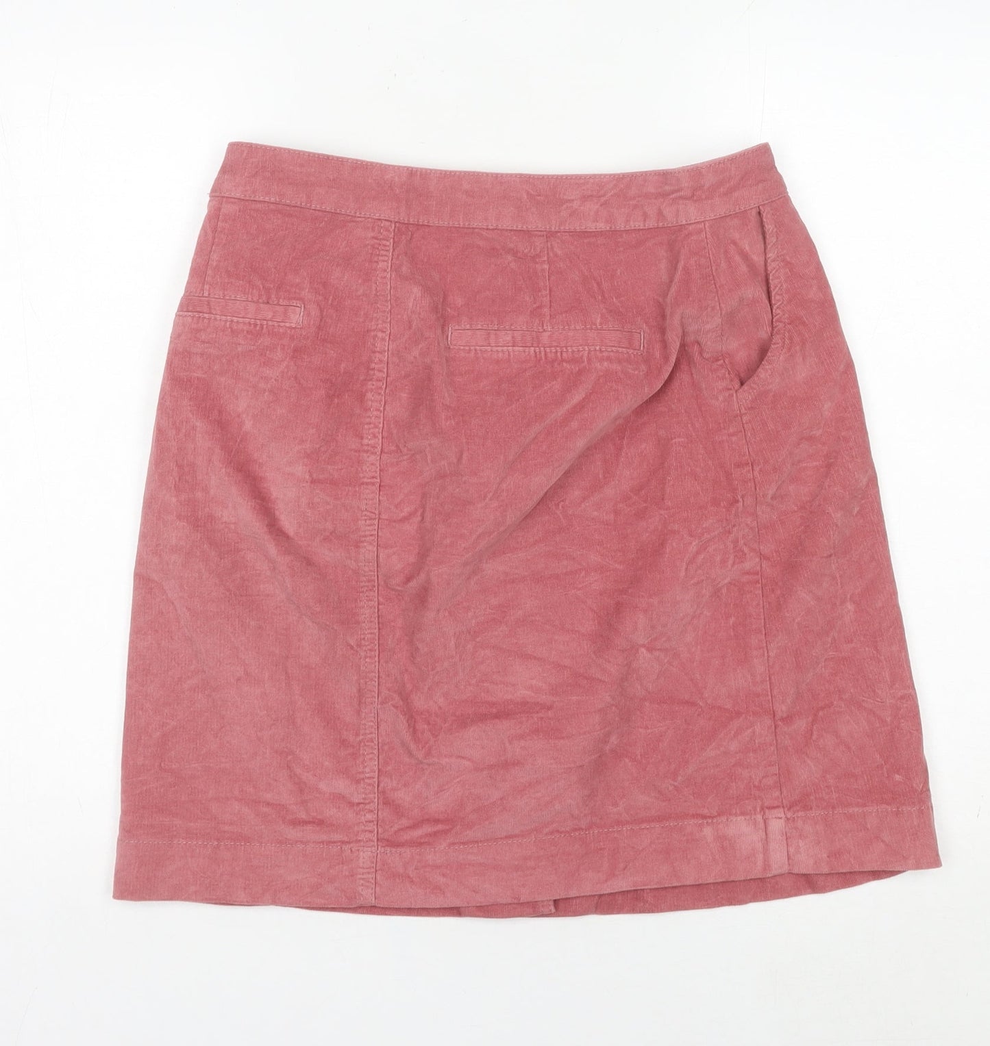Crew Clothing Company Women’s Pink Corduroy A-Line Skirt Size 10