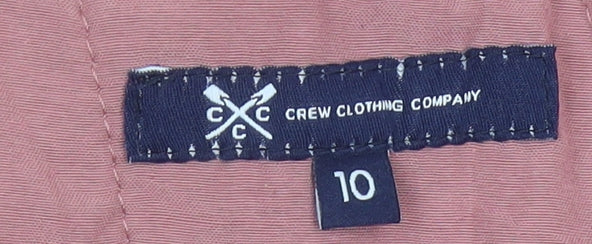 Crew Clothing Company Women’s Pink Corduroy A-Line Skirt Size 10