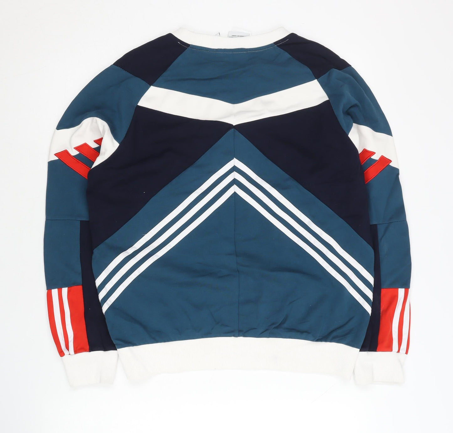 Adidas Mens Multicoloured XS Pullover Sweatshirt Sports Logo