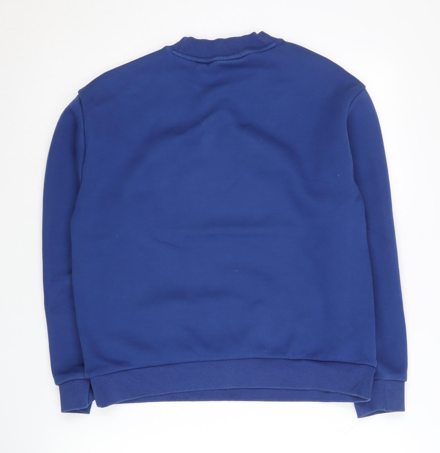 Fila Unisex Blue M Pullover Sweatshirt Crew Neck Logo Graphic