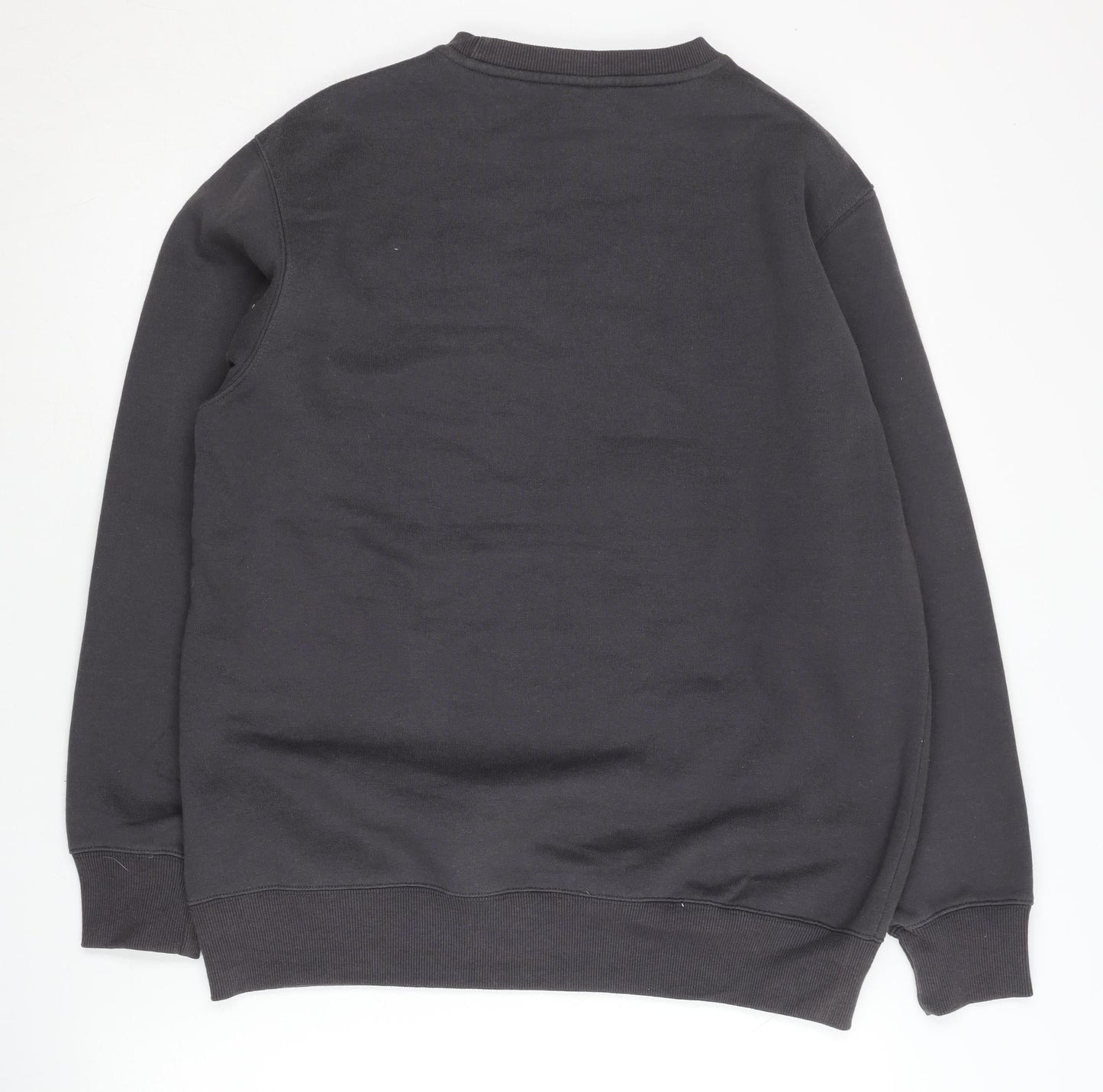 Nike Men's Black M Pullover Sweatshirt Crew Neck Graphic Print