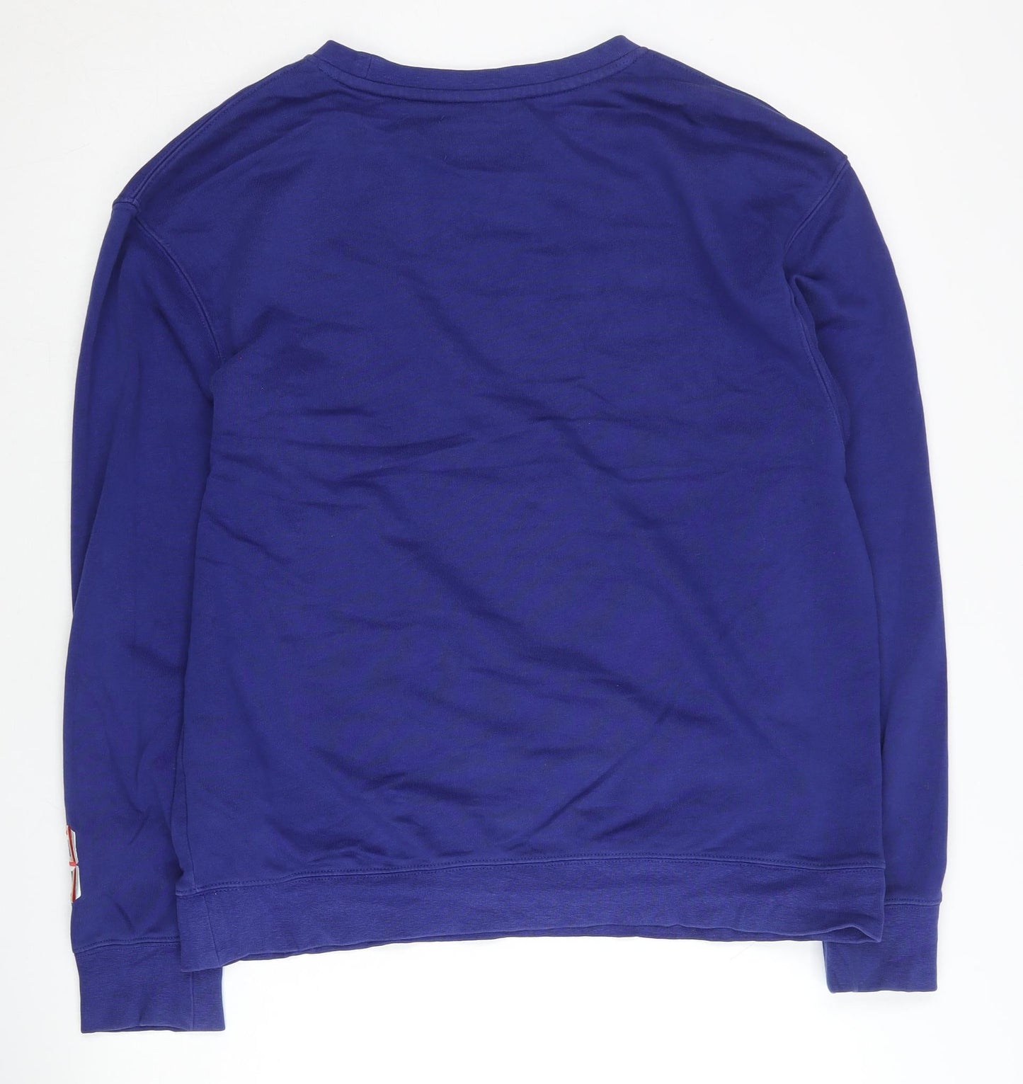 Jordan Men’s Blue Graphic Print Crew Neck Sweatshirt L